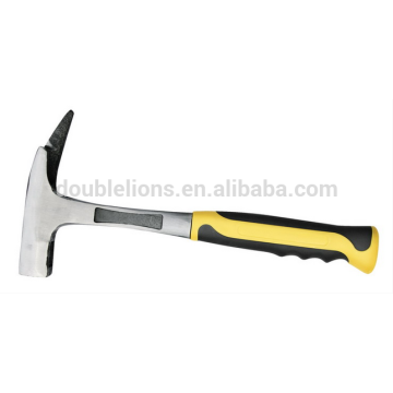 one piece forged roofing hammer with steel handle